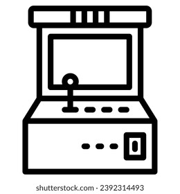 arcade game icon illustration for web app, etc