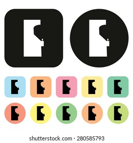 Arcade Game icon. Arcade Game Machine icon