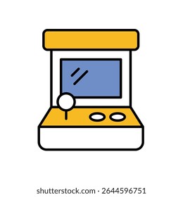 Arcade Game Icon vector stock illustration