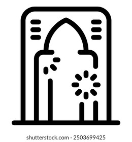 Arcade game with a progress bar loading, waiting for the game to start