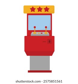 Arcade Game Vector Illustration - Arcade Fighting