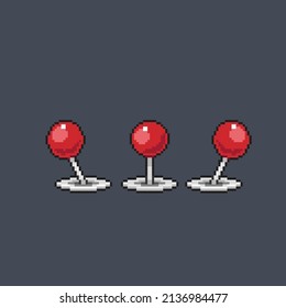 arcade joystick for animation in pixel style