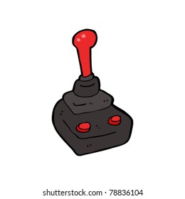 arcade joystick cartoon