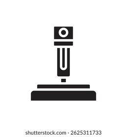 Arcade Joystick Filled Icon Vector Illustration