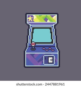 Arcade Machine Box Pixel Art	