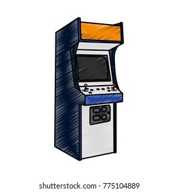 Arcade Machine Design Stock Vector (Royalty Free) 775104889 | Shutterstock