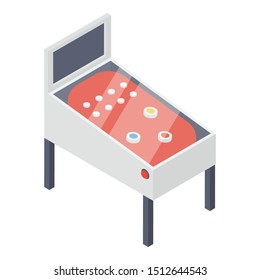 
Arcade machine icon in isometric vector design 
