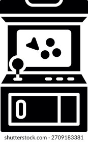 Máquina de arcade Nuevo Vector de diseño de iconos creativos