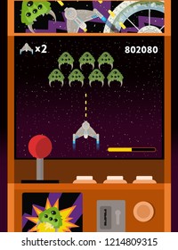 arcade space videogame