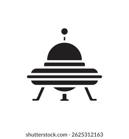 Ilustração de vetor de ícone preenchido em Ufo Arcade