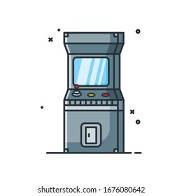 Arcade Vector Icon Design Illustrations