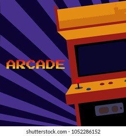 Arcade vintage videgame