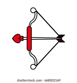 arch and arrow vector illustration