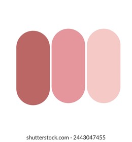 arch curve minimal shape modern geometric vector graphic