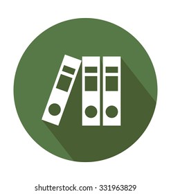 Arch Files Colored Vector Icon
