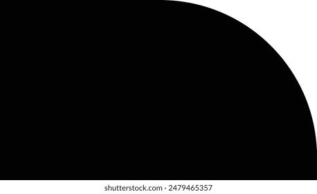 Arch frame or leaf design aesthetic element in trendy style, simple frame and elements, aesthetic geometric form for you stylized background project, template, poster, social media and silhouette.