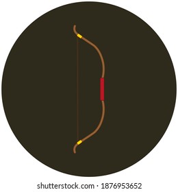 arch of god apollo mythology of olympus, illustration for web and mobile design.