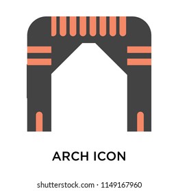 Arch icon vector isolated on white background for your web and mobile app design, Arch logo concept