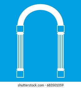Arch icon white
