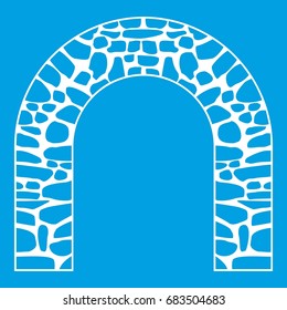 Arch icon white