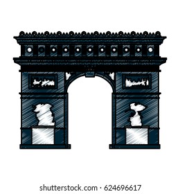 Arch of triumph paris