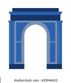 Arch vector architecture ancient frame arch