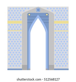 Arch vector architecture construction frame arch