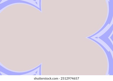 Fondo de Vector de arco con colores crema y púrpura