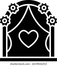 Arch vector icon. Can be used for printing, mobile and web applications.