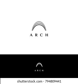 Arch vector logo. Arch design element bor business, architecture or design firm