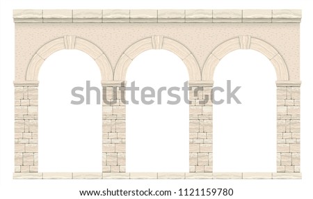 Similar – Image, Stock Photo stone columns of traditional Islamic mosque in Grozny Chechnya