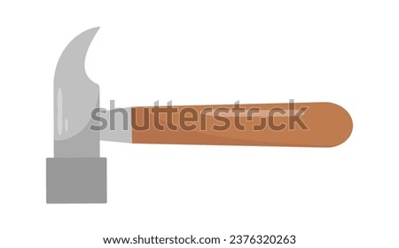 Archaeologist Hummer Tool Vector Illustration