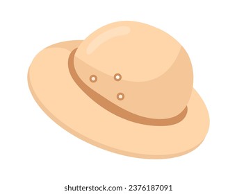 Ilustración de vectores de Sombrero Arqueólogo