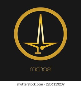 Archangel Michael Seal, spiritual sigil, angelic rune is considered to be the most powerful spirit after God himself and led the forces of heaven in their triumph over the powers of hell. 