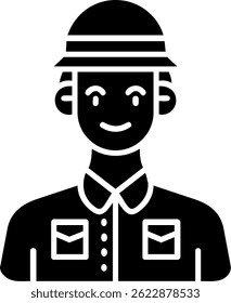 Archeologist Line vector Icon Design