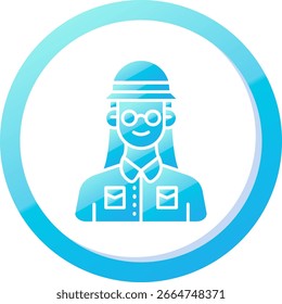Diseño de íconos de Vector de línea arqueológica