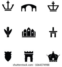 archeology icon set