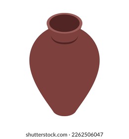Archeology isometric composition with isolated image of ancient finding on blank background vector illustration