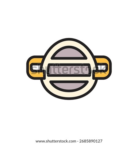 Archeology Mask Icon Vector Illustration