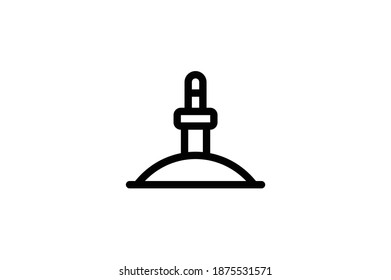 Archeology Outline Icon - Dagger