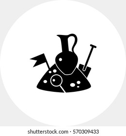 Archeology simple icon