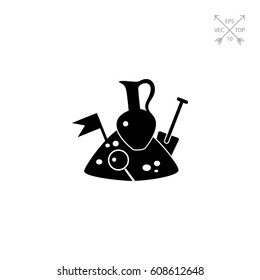 Archeology simple icon