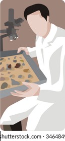 Archeology vector illustration series. Check my portfolio for much more of this series as well as thousands of other great vector items.