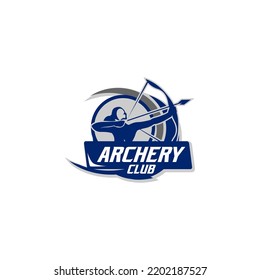 Archer Archery Logo Template Vector 