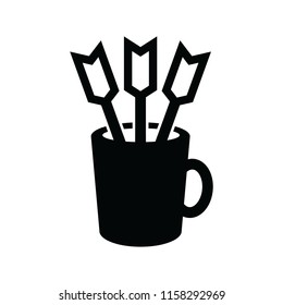Archer Cafe Coffee logo icon vector
