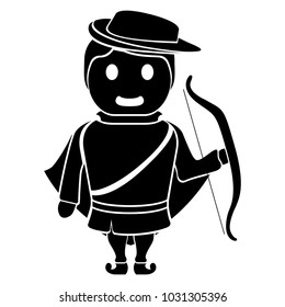 Archer cartoon character