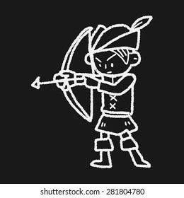 archer doodle