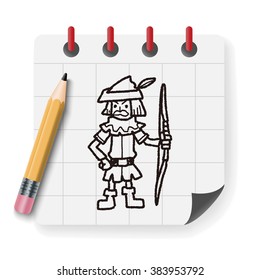 archer doodle