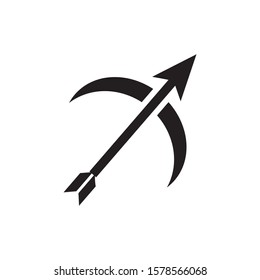 Archer icon Vector Illustration design Logo template