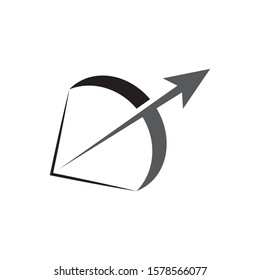 Archer icon Vector Illustration design Logo template